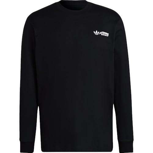 Amazon.com: adidas Originals Doodle Logo Long Sleeve Men's Cotton